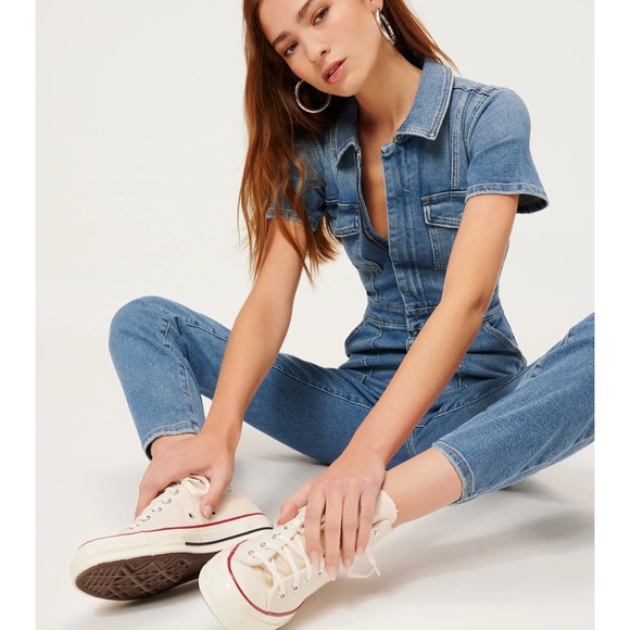 Good American Denim Jumpsuit - Picture 9 of 11